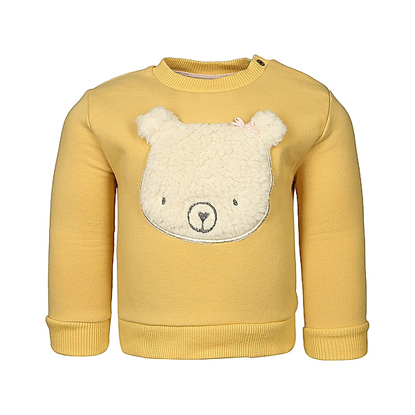 Sanetta Sweatshirt COSY BEAR in dusty yellow