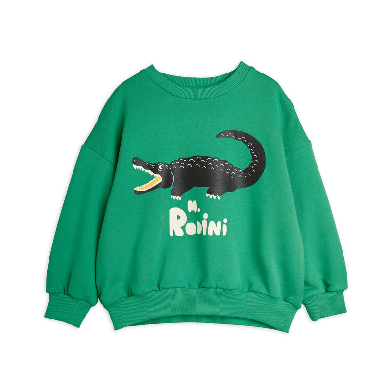 Sweatshirt CROCODILE in green