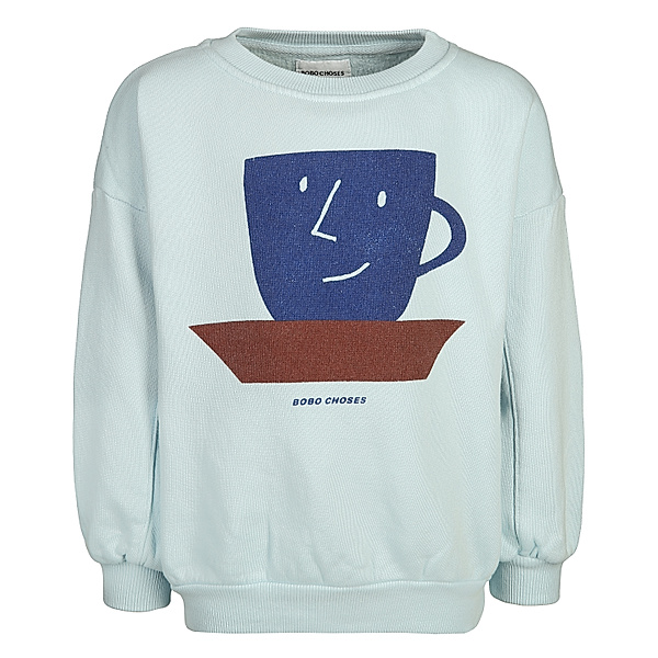 Bobo Choses Sweatshirt CUP OF TEA – BALLAD BLUE in blau