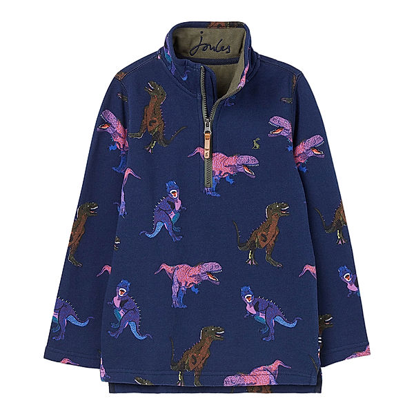 Tom Joule® Sweatshirt DALE DINO ZIP in navy