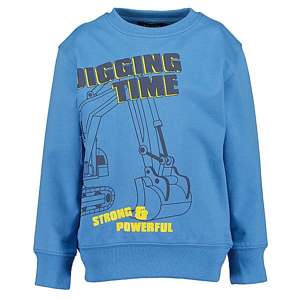 BLUE SEVEN Sweatshirt DIGGING TIME in blau