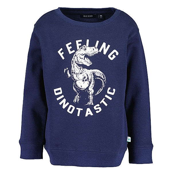 BLUE SEVEN Sweatshirt DINOTASTIC in ultramarin