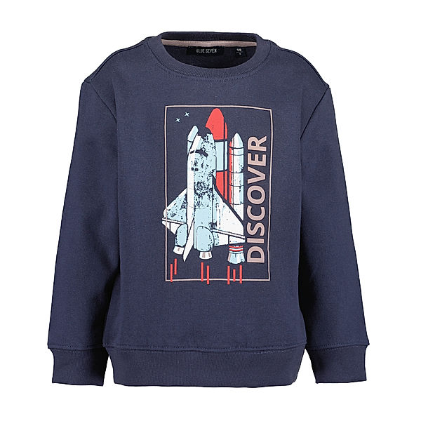 BLUE SEVEN Sweatshirt DISCOVER in dunkelblau