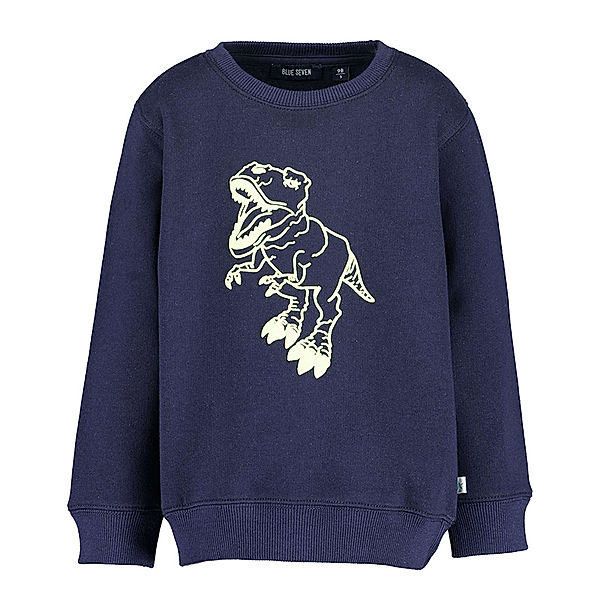 BLUE SEVEN Sweatshirt ESSENTIALS – DINO in nachtblau