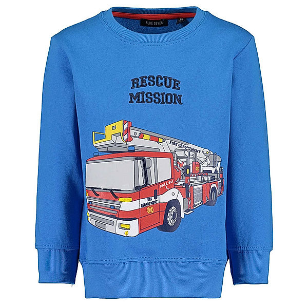 BLUE SEVEN Sweatshirt FIRE SERVICE in dunkelblau