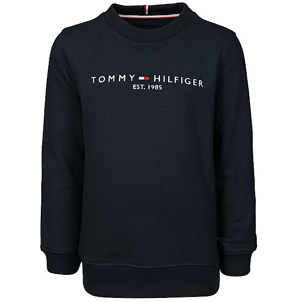 TOMMY HILFIGER Sweatshirt HEAVY ESSENTIAL in twilight navy