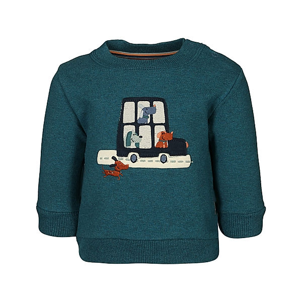 Sigikid Sweatshirt HUND in petrol