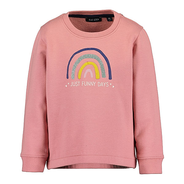 BLUE SEVEN Sweatshirt JUST FUNNY DAYS in mauve