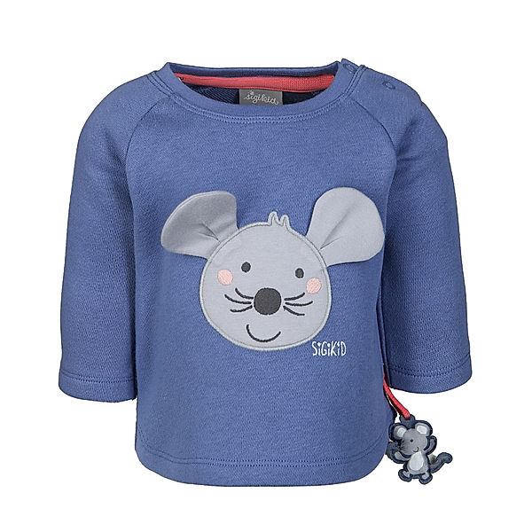 Sigikid Sweatshirt KLEINE MAUS in blau