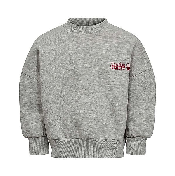 Sofie Schnoor Sweatshirt LETTERING in grey melange