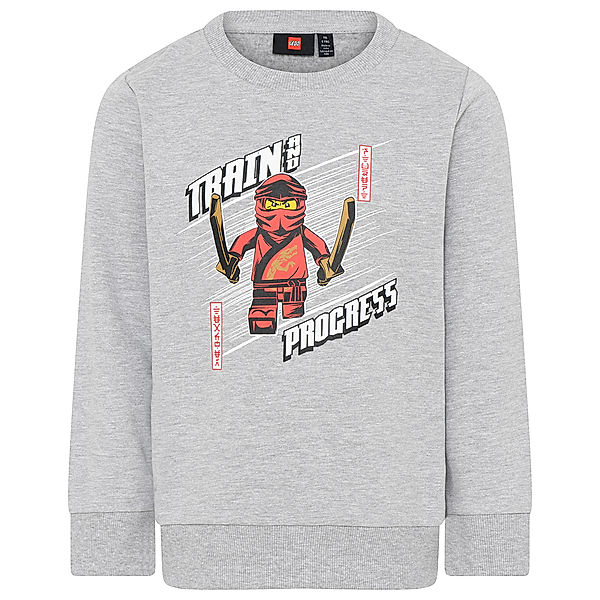 LEGO® Wear Sweatshirt LWSTORM 617 in grey melange