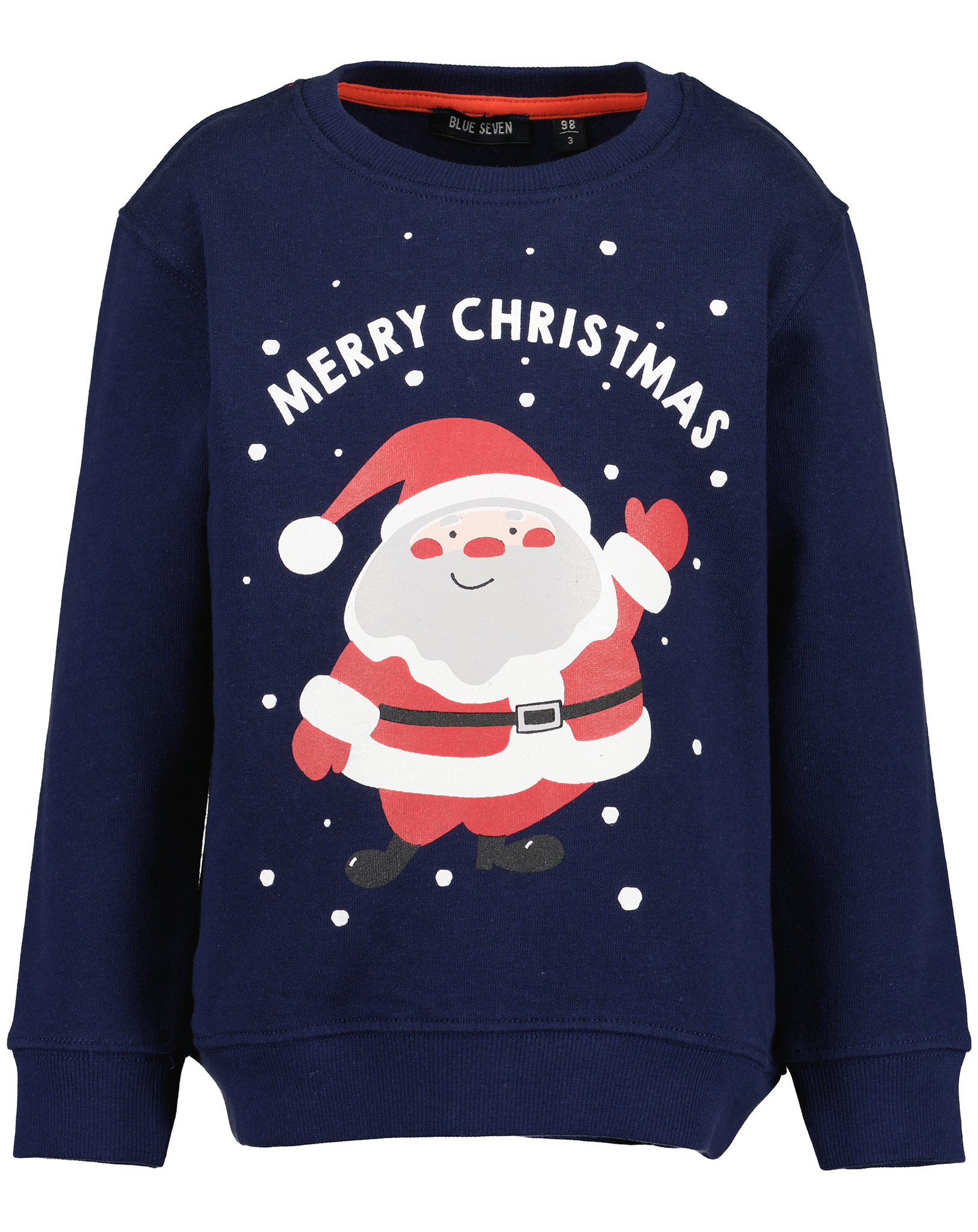 Casuals Kostüm Plüsch Ball Sweatshirt für Kinder Weihnachtsmann niedlich kreativ volle Farbe Weihnachtspullover lustig 