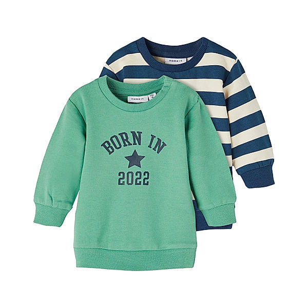 name it Sweatshirt NBMBJARNE 2er in frosty spruce