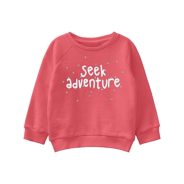 name it Sweatshirt NMFVENUS – ADVENTURE in rose of sharon