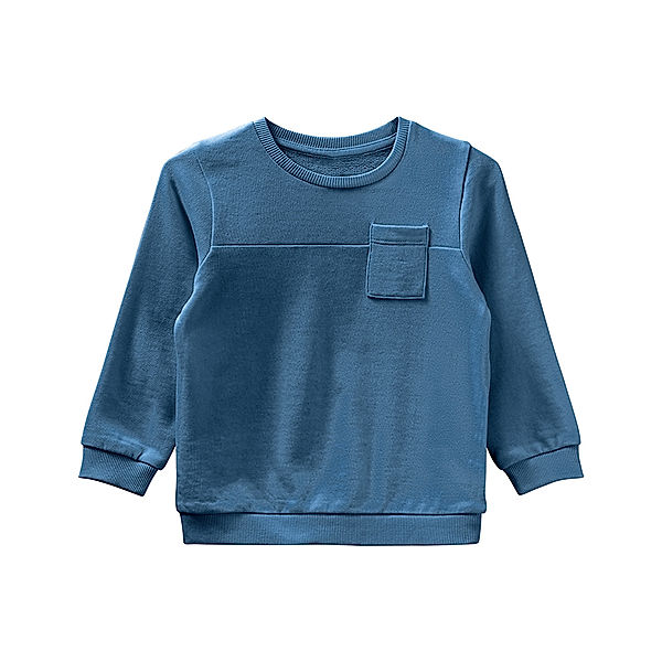 name it Sweatshirt NMMVAN mit Brusttasche in blau