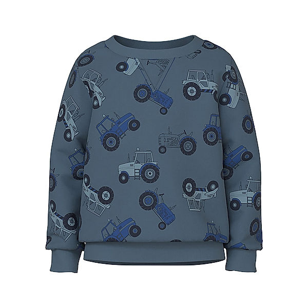 name it Sweatshirt NMMVIMO - TRAKTOR in bluefin