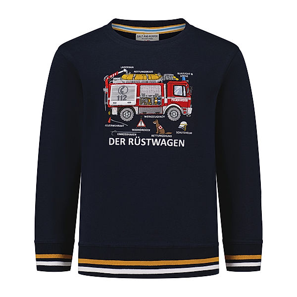 Salt & Pepper Sweatshirt NO LIMITS - RÜSTWAGEN in navy