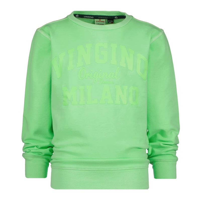 Sweatshirt ORIGINAL in fresh neon green