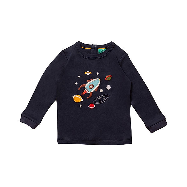 Little Green Radicals Sweatshirt OUTER SPACE in navy