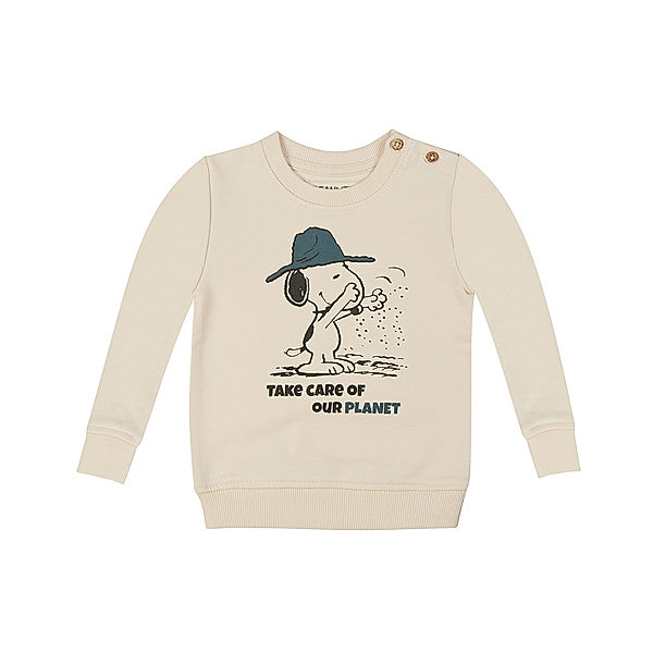 ONOMATO! Sweatshirt PEANUTS in offwhite nature