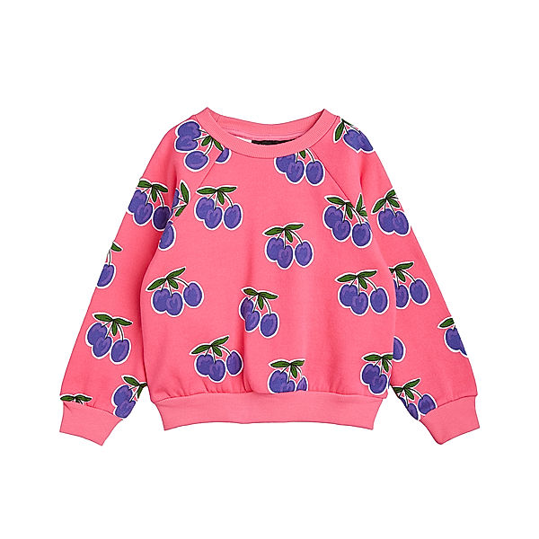 mini rodini Sweatshirt PLUM AOP in pink