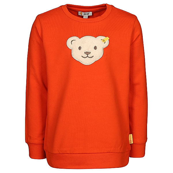 Steiff Sweatshirt POLAR FRIENDS MINI in pureed pumpkin