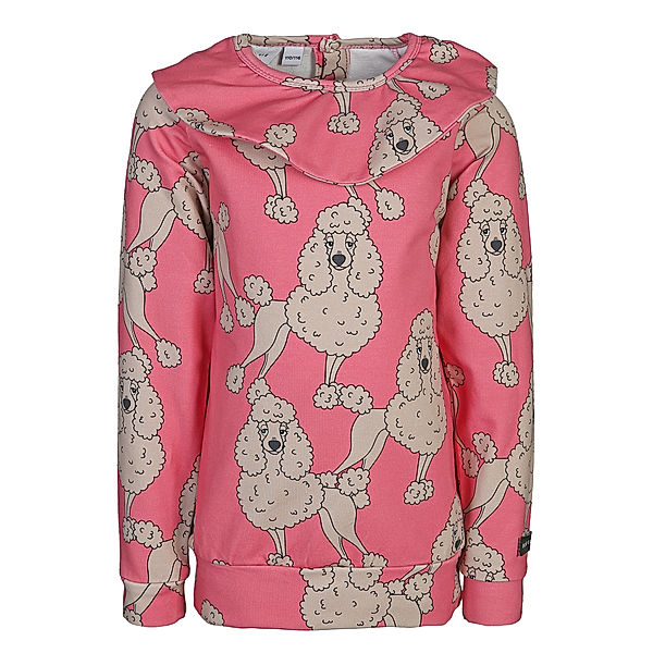 Dear Sophie Sweatshirt POODLE FRILL in pink