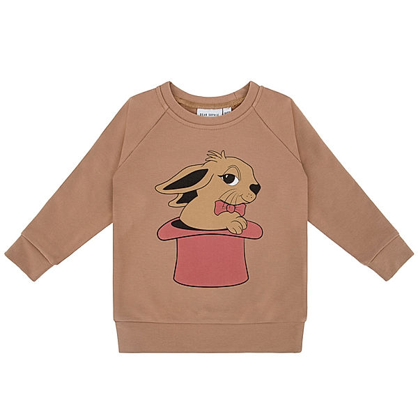 Dear Sophie Sweatshirt RABBIT AOP in brown