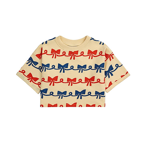 Bobo Choses Sweatshirt RIBBON BOW AOP in light yellow