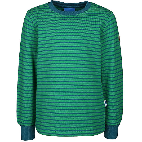 finkid Sweatshirt RIVI in leaf/seaport