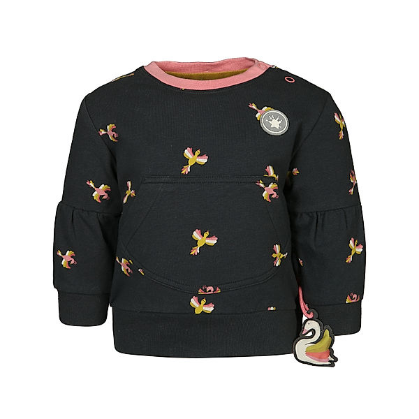 Sigikid Sweatshirt SCHWAN mit Tasche in anthrazit