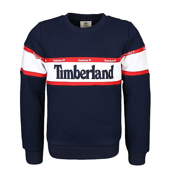 Timberland Sweatshirt SPORTS in dunkelblau/weiß
