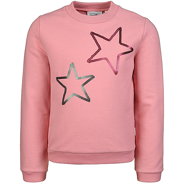 Sanetta Sweatshirt STARS in mauve glow