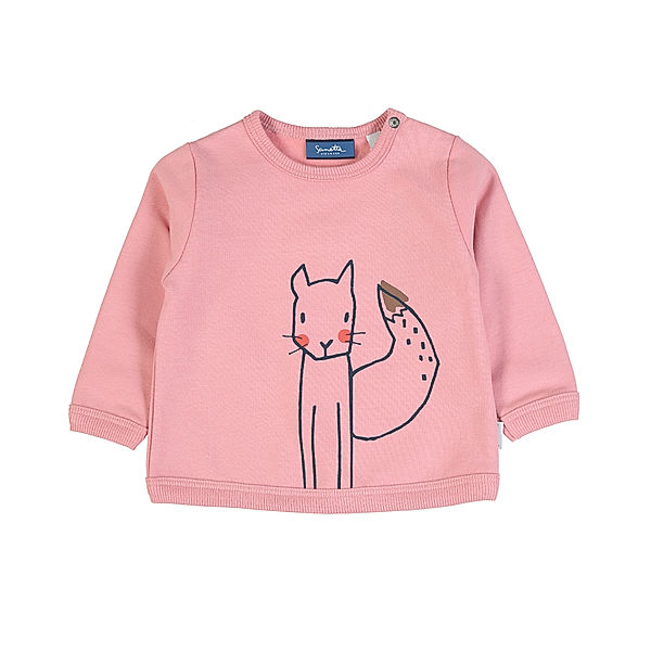 Sanetta Sweatshirt SWEET SQUIRREL in rosa