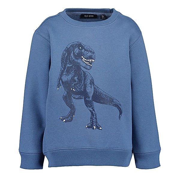 BLUE SEVEN Sweatshirt T-REX in jeansblau