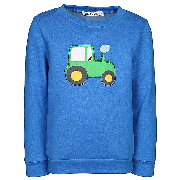 zoolaboo Sweatshirt TRAKTOR in blau