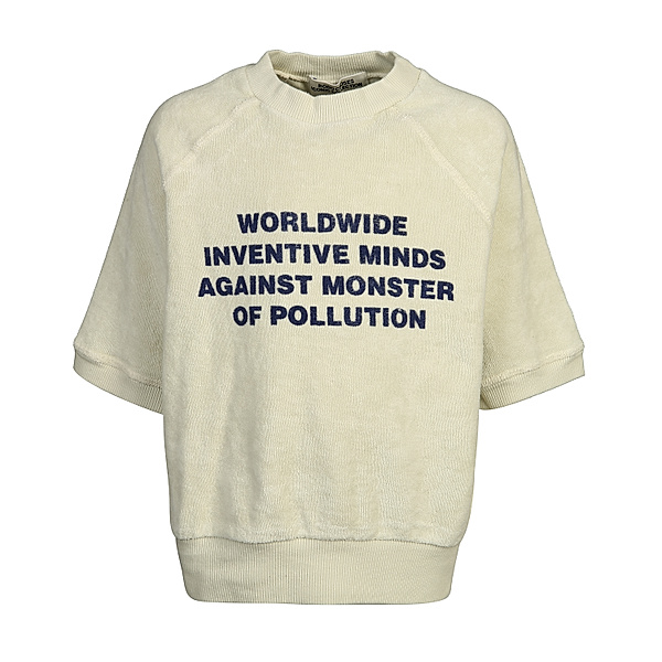 Bobo Choses Sweatshirt WORLDWIDE in bone white