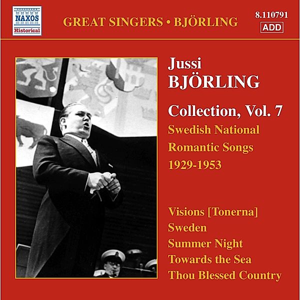 Swedish National Romantic Songs, Jussi Björling