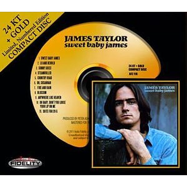 Sweet Baby James-24k Gold Cd, James Taylor