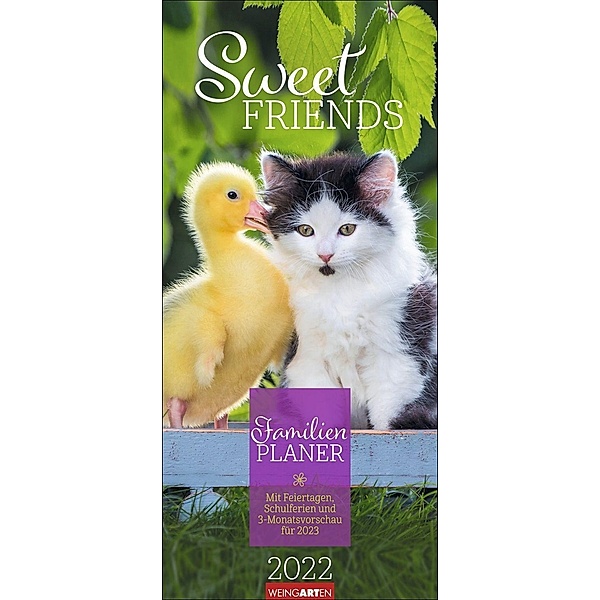 Sweet Friends Familienplaner 2022