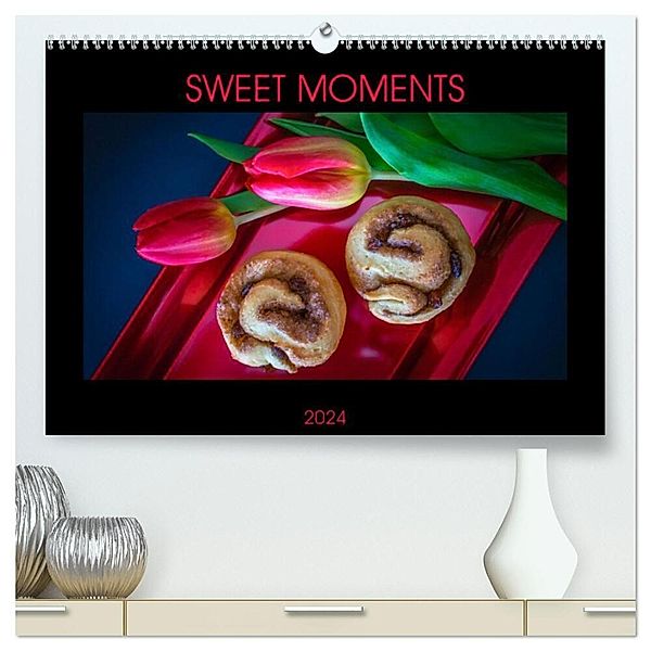 SWEET MOMENTS (hochwertiger Premium Wandkalender 2024 DIN A2 quer), Kunstdruck in Hochglanz, Julia Zabolotny