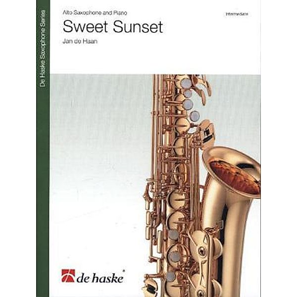 Sweet Sunset, für Altsaxophone (und Klavier), Jan de Haan