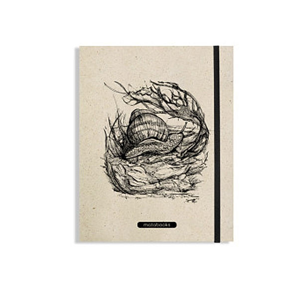 Swiss Brochure A5 Snail (black, carton)