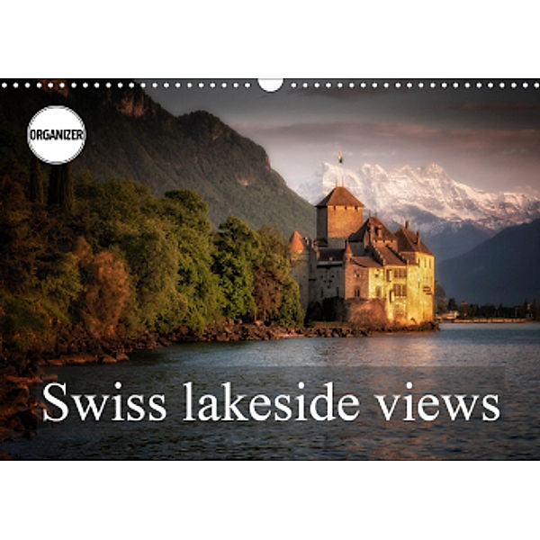 Swiss lakeside views (Wall Calendar 2021 DIN A3 Landscape), Alain Gaymard