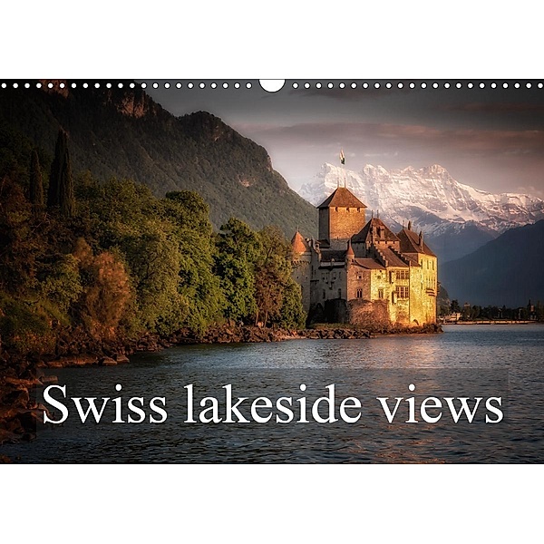 Swiss lakeside views (Wall Calendar 2021 DIN A3 Landscape), Alain Gaymard