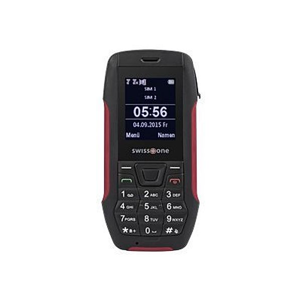 SWISSTONE SX567 rot Outdoor IP56 DUAL SIM 1,3MP Kamera Bluetooth Freisprechen Klinke 200 Telefonbucheinträge Vibrationsalarm