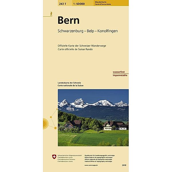 Swisstopo 1 : 50 000 Bern