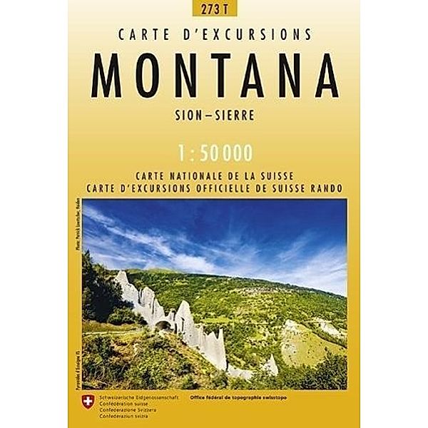 Swisstopo 1 : 50 000 Montana