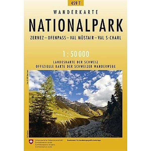 Swisstopo 1 : 50 000 Nationalpark