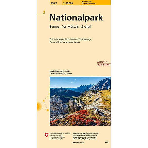 Swisstopo 1 : 50 000 Nationalpark